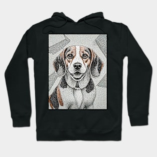 Dog Portrait - Beagle Hoodie